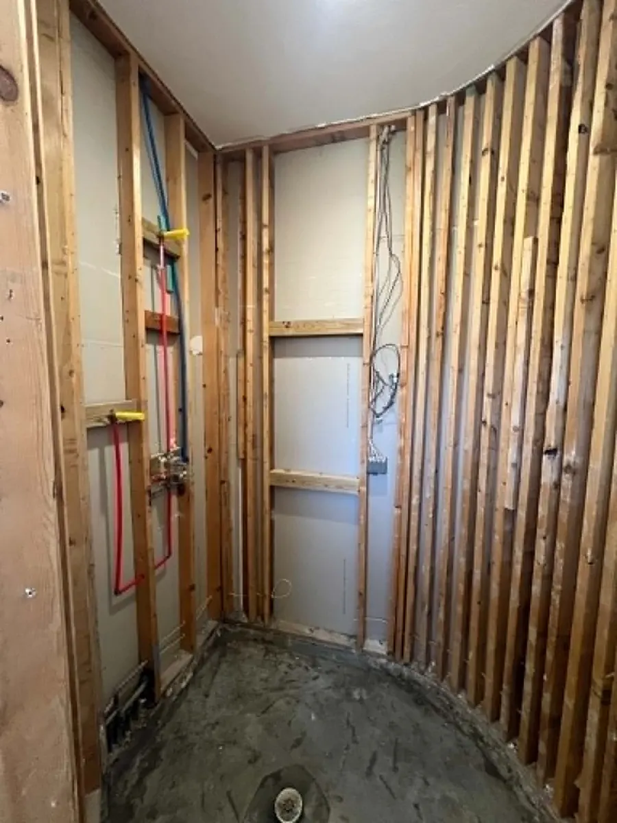 Before — bathroom remodel by Bathwright