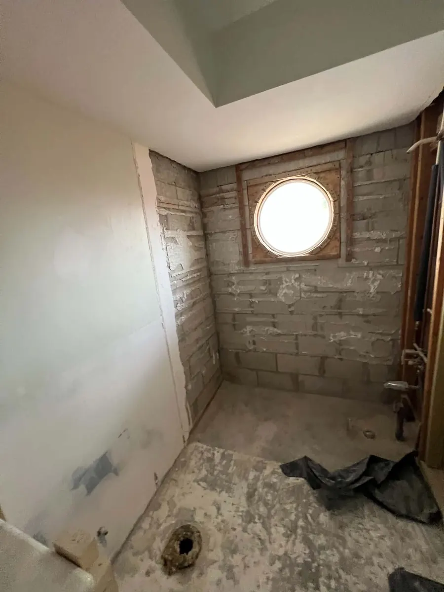 Before — bathroom remodel by Bathwright