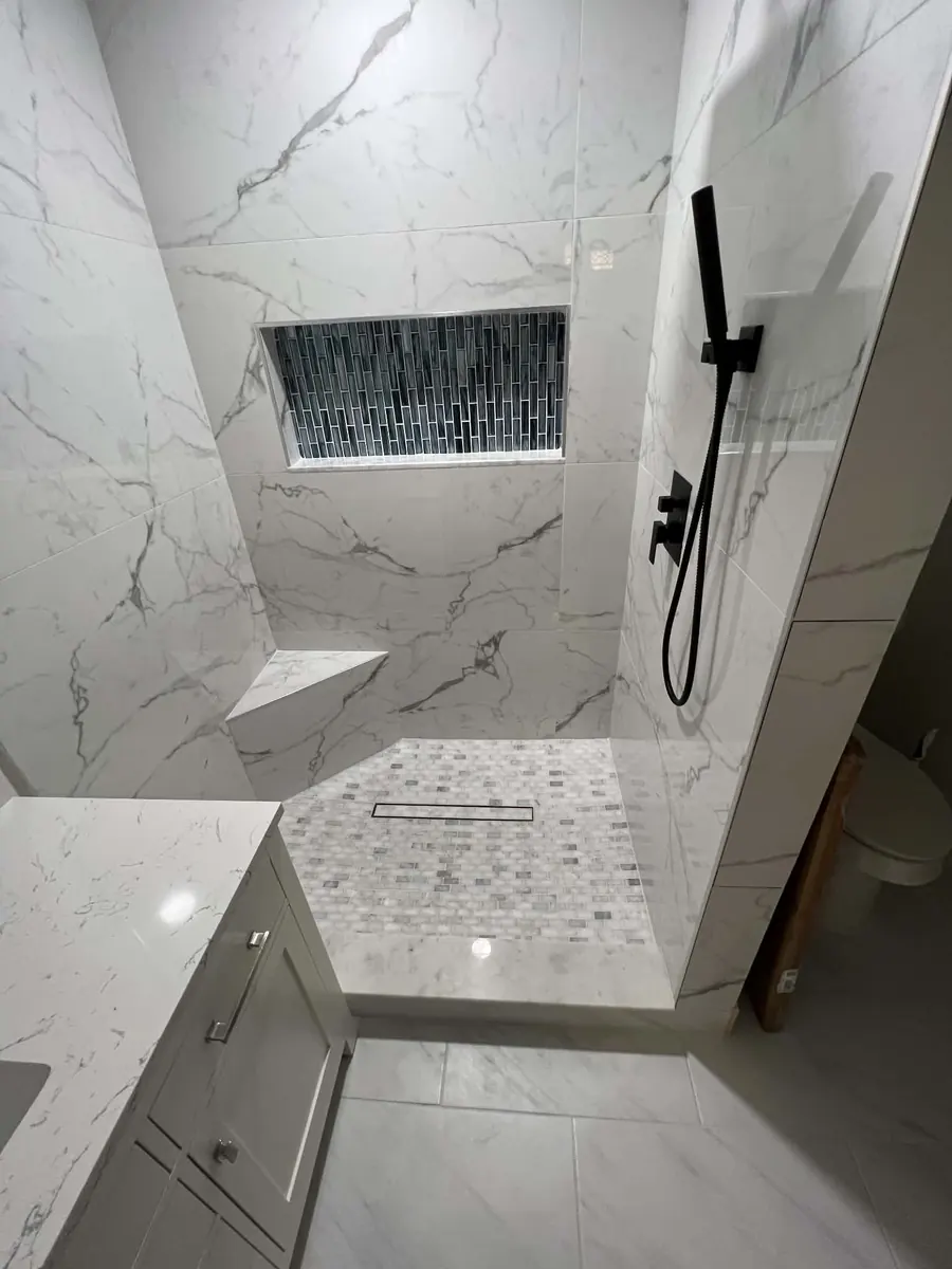 After — bathroom remodel by Bathwright