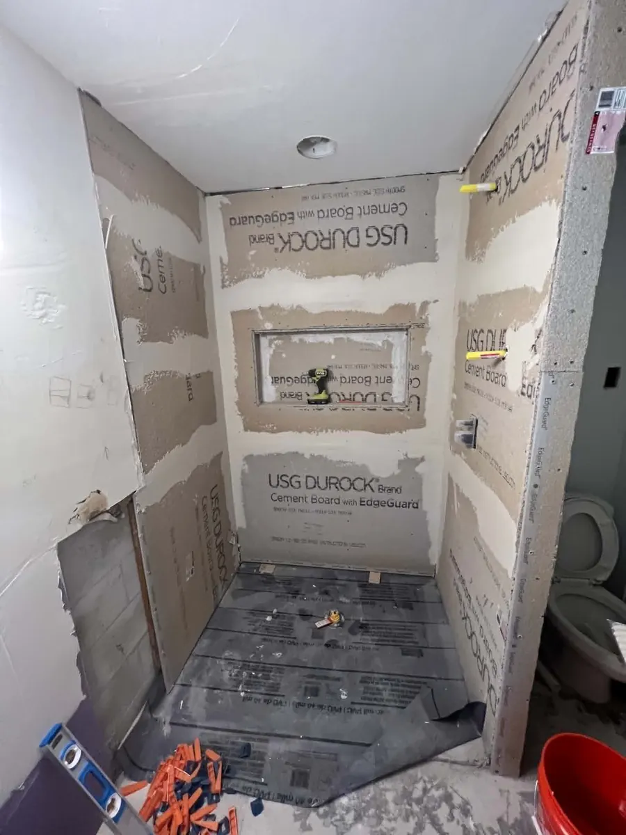 Before — bathroom remodel by Bathwright